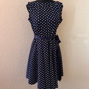 Haani Blue Fit and Flare Midi Dress for Weddings‎